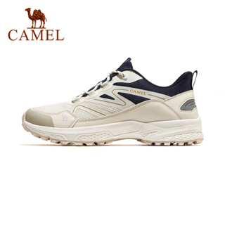 Camel รองเท้ากีฬา ผ้าตาข่าย ระบายอากาศ กันลื่น เหมาะกับเดินป่ากลางแจ้ง สําหรับผู้ชาย