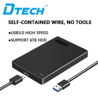 Dtech กล่องฮาร์ดดิสก์มือถือ USB3.0 2.5 นิ้ว สําหรับ SATA Serial Port เดสก์ท็อป โน้ตบุ๊ก Mechanical Solid State SSD