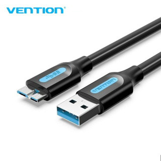 สินค้า สายเคเบิ้ล Vention Super Speed USB 3.0 A to Micro-B สำหรับพกพา