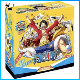 Outlet sale- การ์ดเก็บสะสม ลายการ์ตูนอนิเมะ One Piece Luffy Bronzing 1 แพ็ก