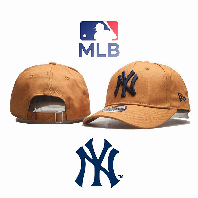 หมวกเบสบอล-ปักลาย-new-york-yankees-ny-สามารถปรับได้-เหมาะกับเล่นกีฬา-สําหรับผู้ชาย-และผู้หญิง