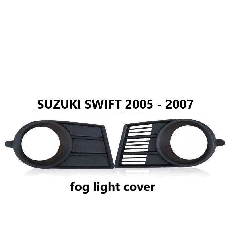 suzuki-swift-2005-2006-2007-กันชนหน้า-ไฟตัดหมอก-ฝาครอบไฟหน้า-พร้อมรู