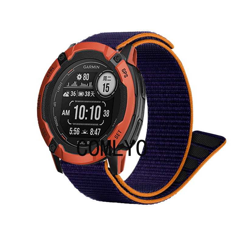 สายนาฬิกาข้อมือไนล่อน-พลังงานแสงอาทิตย์-สําหรับ-garmin-instinct-2x