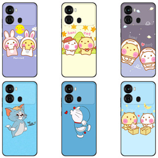 Itel P40 เคสซิลิโคน TPU นิ่ม ปิดด้านหลัง ลายการ์ตูนน่ารัก ITEL P40