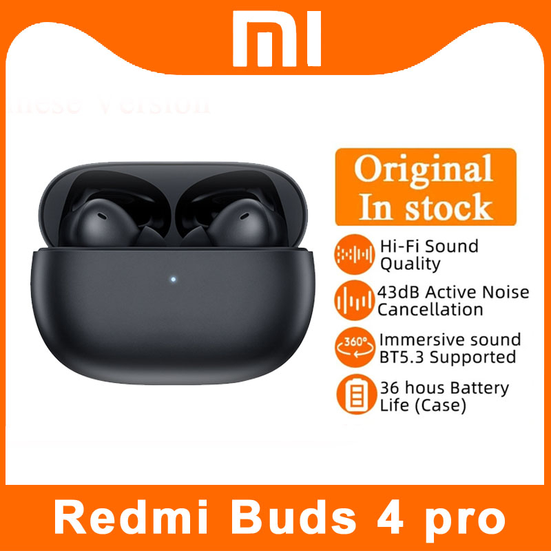 Xiaomi Redmi Buds 4 Pro 5.3 TWS True Wireless Earbuds Active Noise Cancelling 3 Mic Gaming Headphone