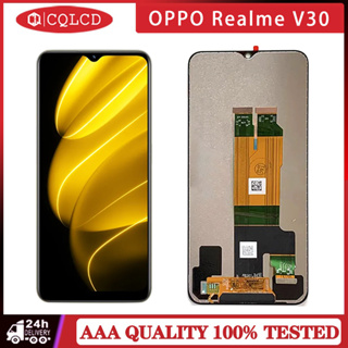อะไหล่หน้าจอสัมผัสดิจิทัล LCD V30 แบบเปลี่ยน สําหรับ Oppo Realme V30