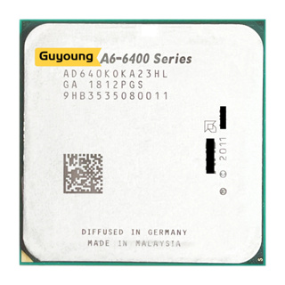 ซ็อกเก็ตหน่วยประมวลผล CPU YZX A6-Series A6-6400K A6 6400 A6 6400K 3.9G 65W AD640KOKA23HL AD640BOKA23HL FM2