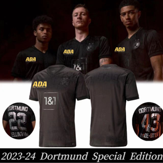 เสื้อกีฬาแขนสั้น ลายทีมชาติฟุตบอล Dor-tmund Special Edition ไซซ์ S - 2XL 23-24