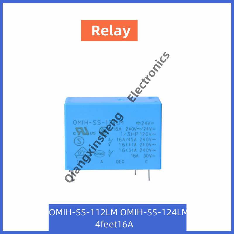 รีเลย์อิเล็กทรอนิกส์ ขนาดเล็ก OMIH-SS-112LM OMIH-SS-124LM 12V 24V 4 ...