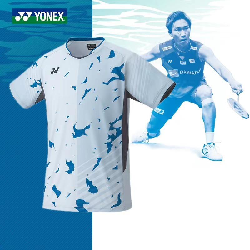 เสื้อกีฬาแบดมินตัน-yonex-แบบแห้งเร็ว-ระบายอากาศได้ดี-สําหรับผู้ชายและผู้หญิง