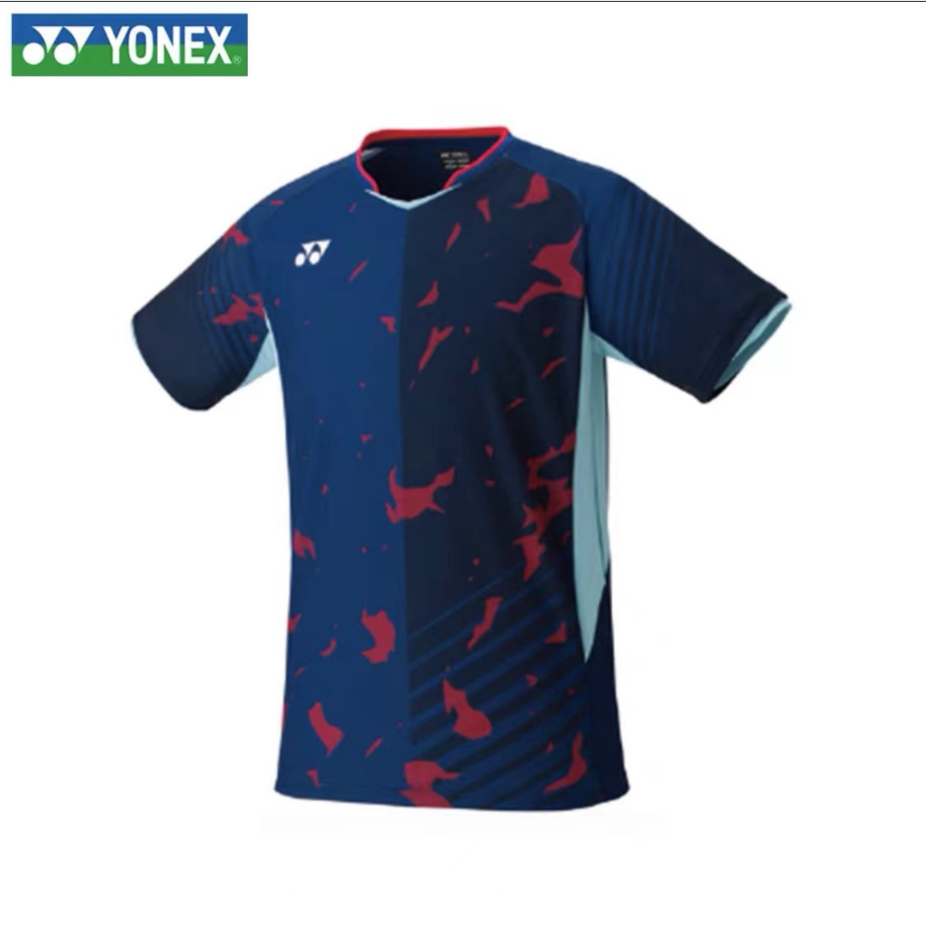 เสื้อกีฬาแบดมินตัน-yonex-แบบแห้งเร็ว-ระบายอากาศได้ดี-สําหรับผู้ชายและผู้หญิง