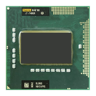 Yzx Core ซ็อกเก็ตหน่วยประมวลผล CPU i7 740QM i7-740QM SLBQG 1.7 GHz Quad-Core Eight-Thread 6W 45W G1 rPGA988A