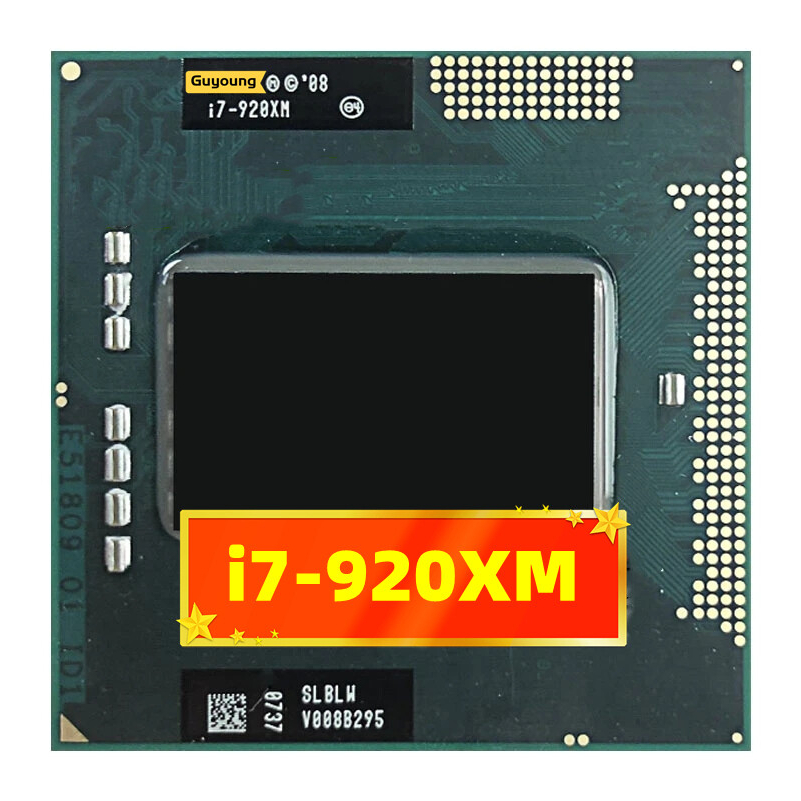 yzx-core-i7-920xm-i7-920xm-slblw-ซ็อกเก็ตโปรเซสเซอร์-cpu-2-0-ghz-quad-core-night-thread-8m-55w-g1-pga988a