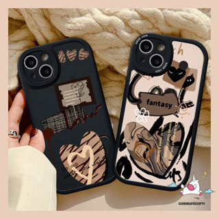 เคสโทรศัพท์มือถือ ลายกราฟฟิตี้หัวใจ สําหรับ Realme C55 C51 C53 9i 5 6i 8 5i 7i 6s 6 8i 8 C12 C35 C30 C15 C31 C30s C21Y C11 C25Y C25s 10 Pro + C17 C17 C21 GT C20A C3 C20 Garcons Tpu เคสนิ่ม