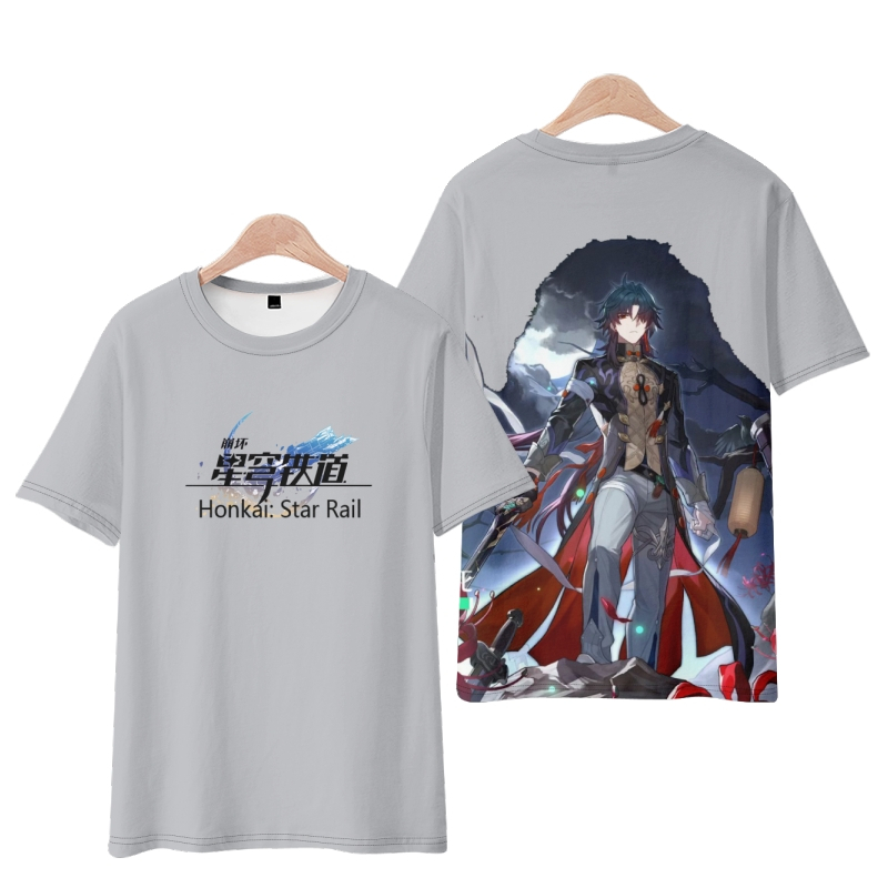 ใหม่-เสื้อยืดแขนสั้นลําลอง-มีฮู้ด-พิมพ์ลายอนิเมะ-honkai-star-rail-blade-3-มิติ-ทรงหลวม-สไตล์ญี่ปุ่น-สําหรับผู้ชาย-และผู้หญิง