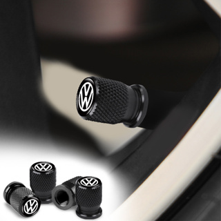 ฝาครอบวาล์วล้อรถยนต์ กันฝุ่น สําหรับอัพเกรด VW Volkswagen Jetta MK5 Golf Passat 3B7 601 171 4 ชิ้น