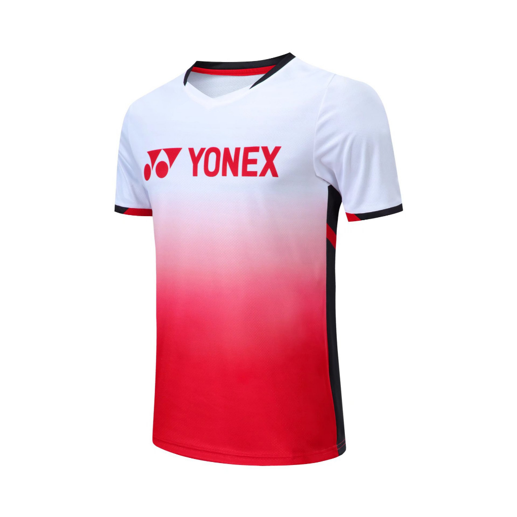 yonex-เสื้อกีฬาแขนสั้น-ลายทีมแบดมินตัน-เทนนิส-สําหรับผู้ชาย-และผู้หญิง