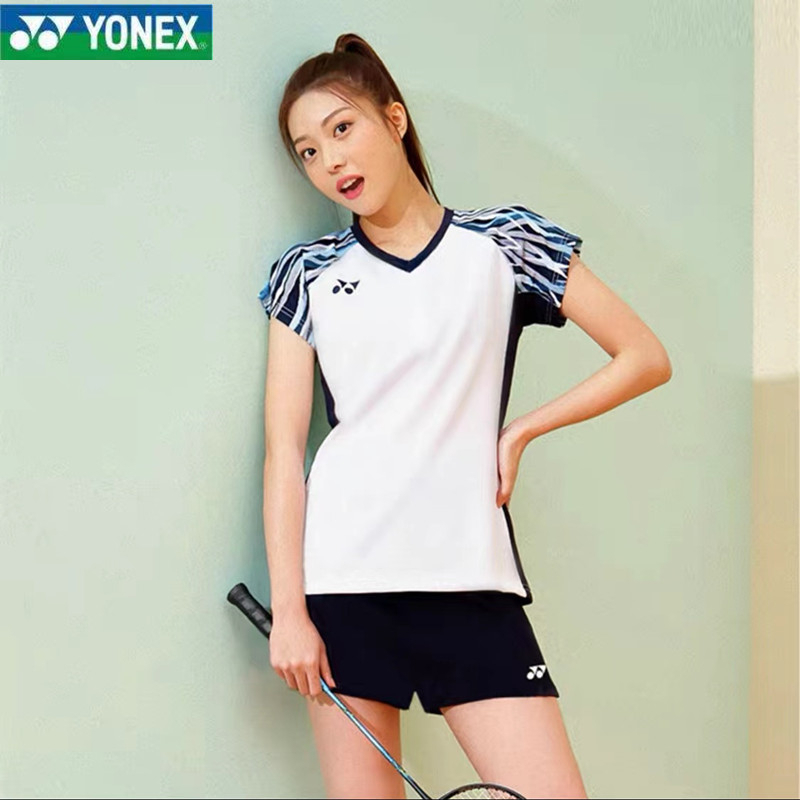 yonex-เสื้อกีฬาแบดมินตัน-แขนสั้น-ระบายอากาศ-แห้งเร็ว-สําหรับเด็กผู้ชาย-และผู้หญิง