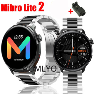 สายนาฬิกาข้อมือ สเตนเลส โลหะ สําหรับ Mibro watch Lite 2