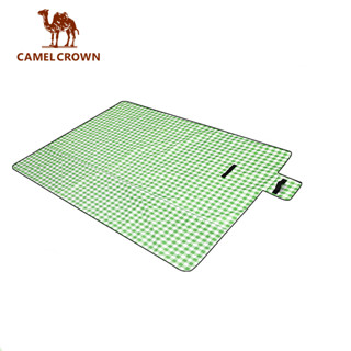 CAMEL CROWN เสื่อปิกนิก กลางแจ้ง หลายคน เบาะตั้งแคมป์ ออกนอกบ้าน เสื่อเดินทาง เสื่อปิกนิก เสื่อเต็นท์หญ้า กันน้ํา กันทราย