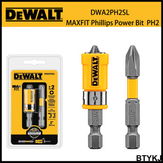 Dewalt DWA2PH2SL MAXFIT Phillips ชุดดอกสว่านไฟฟ้า PH2 อุปกรณ์เสริม