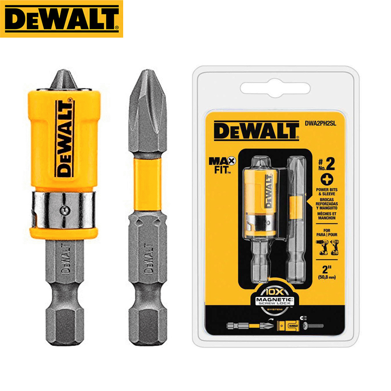 dewalt-dwa2ph2sl-maxfit-phillips-ชุดดอกสว่านไฟฟ้า-ph2-อุปกรณ์เสริม