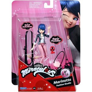 Miraculous Ladybug Marinettes Studio Doll ตุ๊กตาเต่าทอง Marinettes Studio