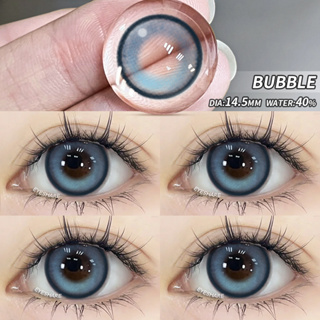 Eyeshare คอนแทคเลนส์ 1 คู่ =2 ชิ้น BUBBLE Series 12 สี สําหรับแต่งหน้า