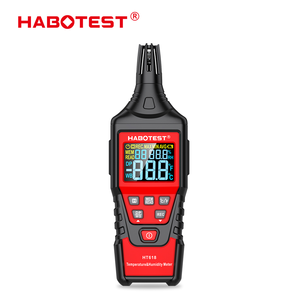 habotest-ht618-มืออาชีพ-20-60-เครื่องวัดอุณหภูมิและความชื้นในร่ม-เครื่องวัดอุณหภูมิและความชื้นในเรือนกระจก