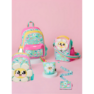 Smiggle Movin Junior Id กระเป๋าเป้สะพายหลัง ใส่กล่องอาหารกลางวัน พร้อมสายคล้อง กระเป๋าสตางค์