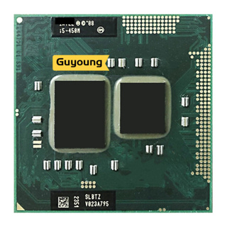 ซ็อกเก็ตโปรเซสเซอร์ CPU YZX Core i5 450M i5-450M SLBTZ 2.4 GHz Dual-Core Quad-Thread 3W 35W G1 rPGA988A