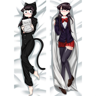 ปลอกหมอนอิง พิมพ์ลายอนิเมะ Komi-san Wa Comyushou Desu Komi Shoko Dakimakura Waifu 2Side สําหรับตกแต่ง