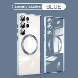 ฟิล์มแม่เหล็กใส สําหรับ Samsung Galaxy S23 ultra/S23+/S23