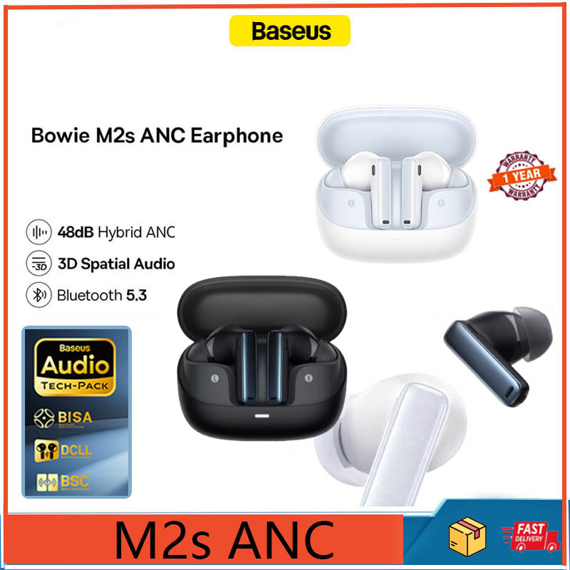 baseus-bowie-m2s-anc-หูฟังบลูทูธ-5-3-ตัดเสียงรบกวน-48db-รองรับหูฟังไร้สาย-3d