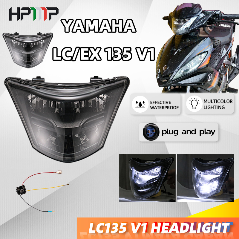 Yamaha ไฟหน้ารถจักรยานยนต์ LED T135 Spark 135/135i V1 Sniper 135 V1 ...