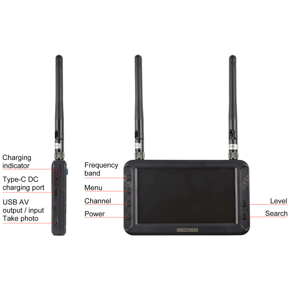 dumborc-เสาอากาศส่งสัญญาณภาพกล้อง-5-8g-สําหรับโดรน-เรือบังคับ
