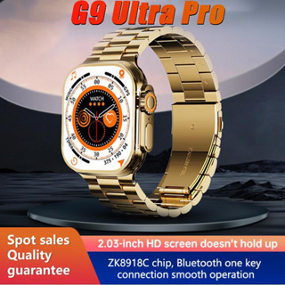 นาฬิกาข้อมือสมาร์ทวอทช์ G9 Ultra Pro Ultra Brand Ip68 กันน้ํา บอกตําแหน่ง GPS สําหรับผู้ชาย
