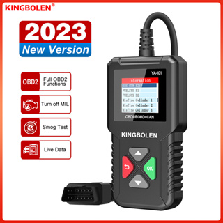 เครื่องสแกนเนอร์วินิจฉัย OBD2 YA101 ฟังก์ชั่น OBDII I/M One Key OBD2 Code reader