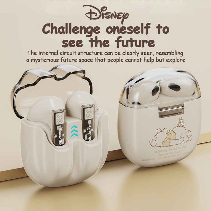 disney-c21-หูฟังบลูทูธไร้สาย-5-3-ตัดเสียงรบกวน-hifi-สเตอริโอ-กันน้ํา