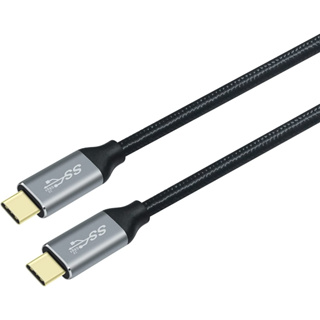 Dchav สายเคเบิลไนล่อนถัก 1.5 ฟุต 100W USB C เป็น USB C 10Gbps 4K Type C เป็น Type C 3.1 Gen 2 PD 20V 5A สําหรับโทรศัพท์มือถือ แท็บเล็ต แล็ปท็อป