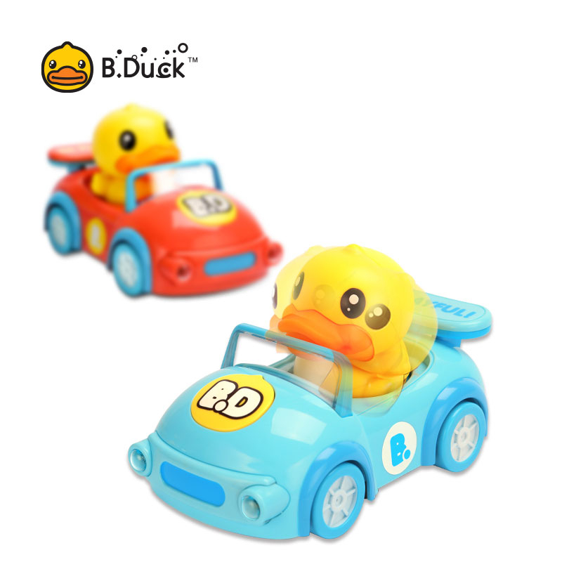 b-duck-ล้อกดไฟฟ้า-ของขวัญความดัน-ความเฉื่อยดึงกลับ-รถของเล่นการ์ตูน-เด็กทารก-เด็กชาย-และเด็กหญิง