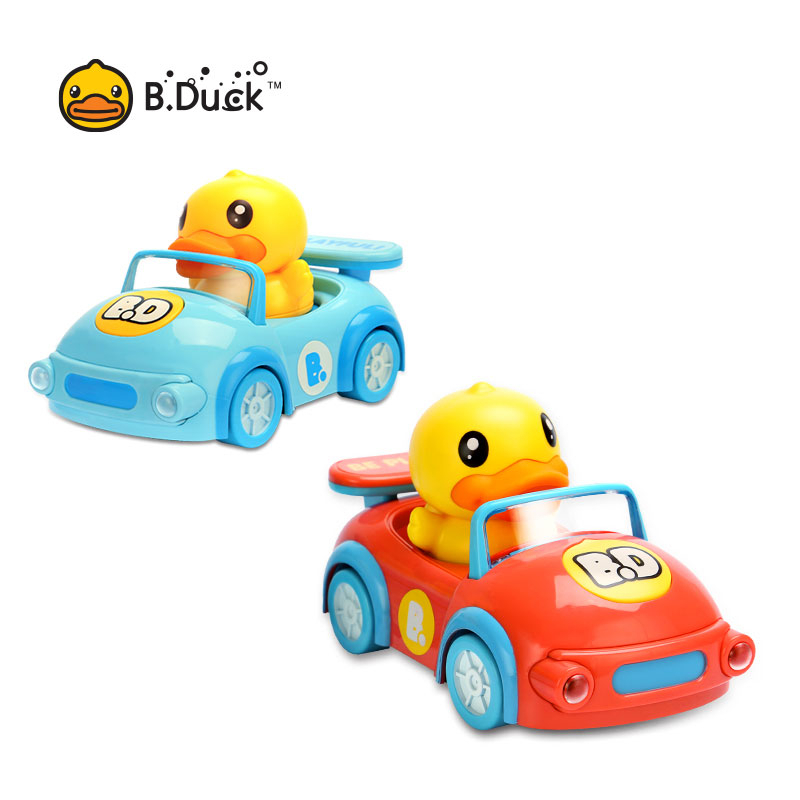 b-duck-ล้อกดไฟฟ้า-ของขวัญความดัน-ความเฉื่อยดึงกลับ-รถของเล่นการ์ตูน-เด็กทารก-เด็กชาย-และเด็กหญิง