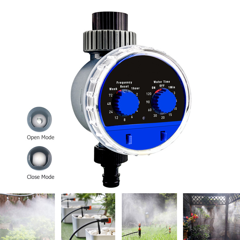 Double dial Code Water timer ตัวควบคุมบอลวาล์วแรงดันน้ำต่ำ รดน้ำสวน ...