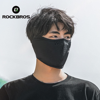 [จัดส่งโดย Shopee]Rockbros หน้ากากผ้าเรยอน กันแดด ป้องกันรังสียูวี สําหรับขี่รถจักรยานยนต์