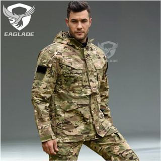 Eaglade เสื้อแจ็กเก็ตยุทธวิธีเดินป่า YDJX-M65 In CP กันน้ํา กันลม