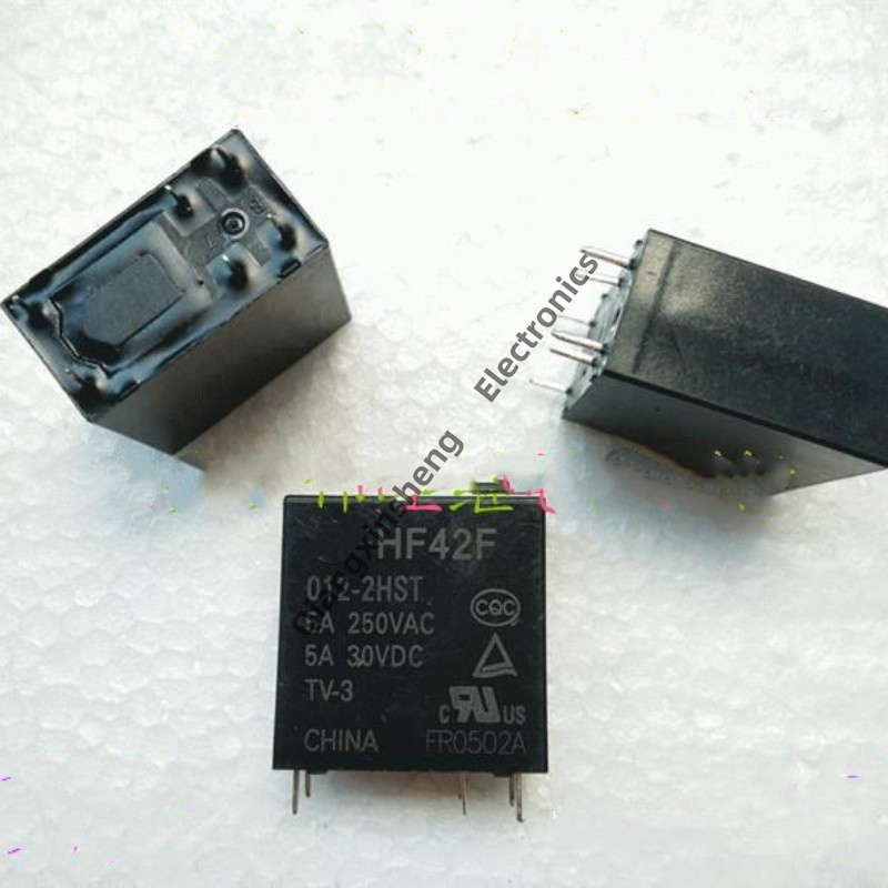 Jzc-42f 012-2HST ยี่ห้อใหม่รีเลย์ 6-Pin Power Amplifier รีเลย์สองชุด ...