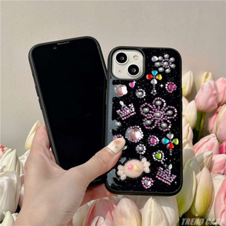 เคสโทรศัพท์มือถือ ลายหัวใจน่ารัก 3D แฟชั่นเกาหลี สําหรับ Iphone 14 11 12 13 Pro Max Iphone 11