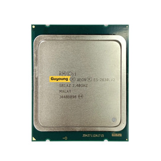 โปรเซสเซอร์เวอร์ CPU YZX Xeon E5 2630L V2 E5 2630LV2 E5-2630LV2 E5 2630 LV2 SR1AZ 6 Core 2.4GHz 15M 60W LGA 2011