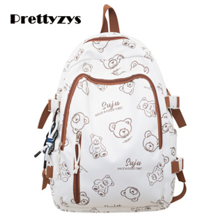 Backpack Prettyzys 2023 Korean Student Bag Large capacity Cute School 16 inch For Teenage Girl
