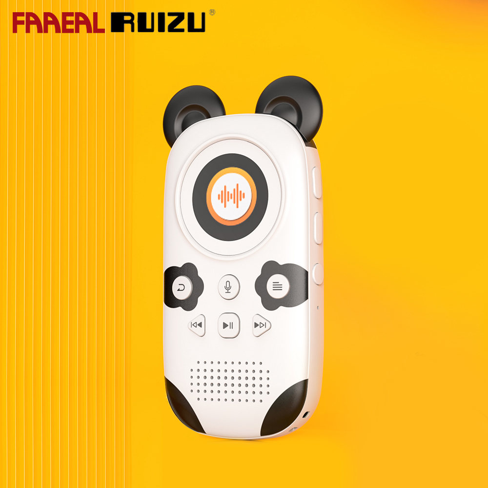Faaeal RUIZU X31 เครื่องเล่น MP3 บลูทูธ 5.0 พร้อมลําโพง รองรับการ์ด TF